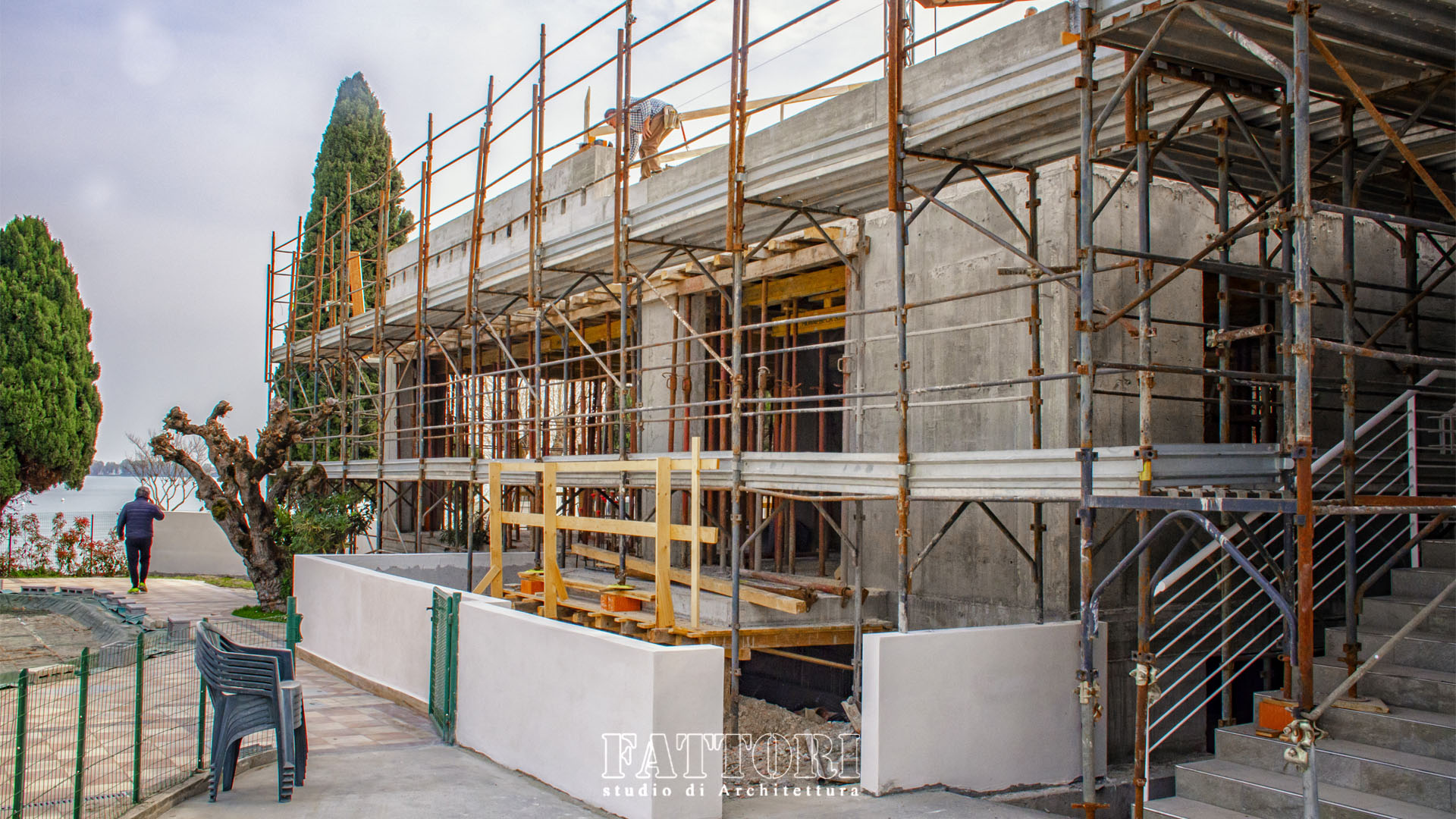 Studio di Architettura Fattori Fausto_progetto villa residenziale_camping sirmione_6
