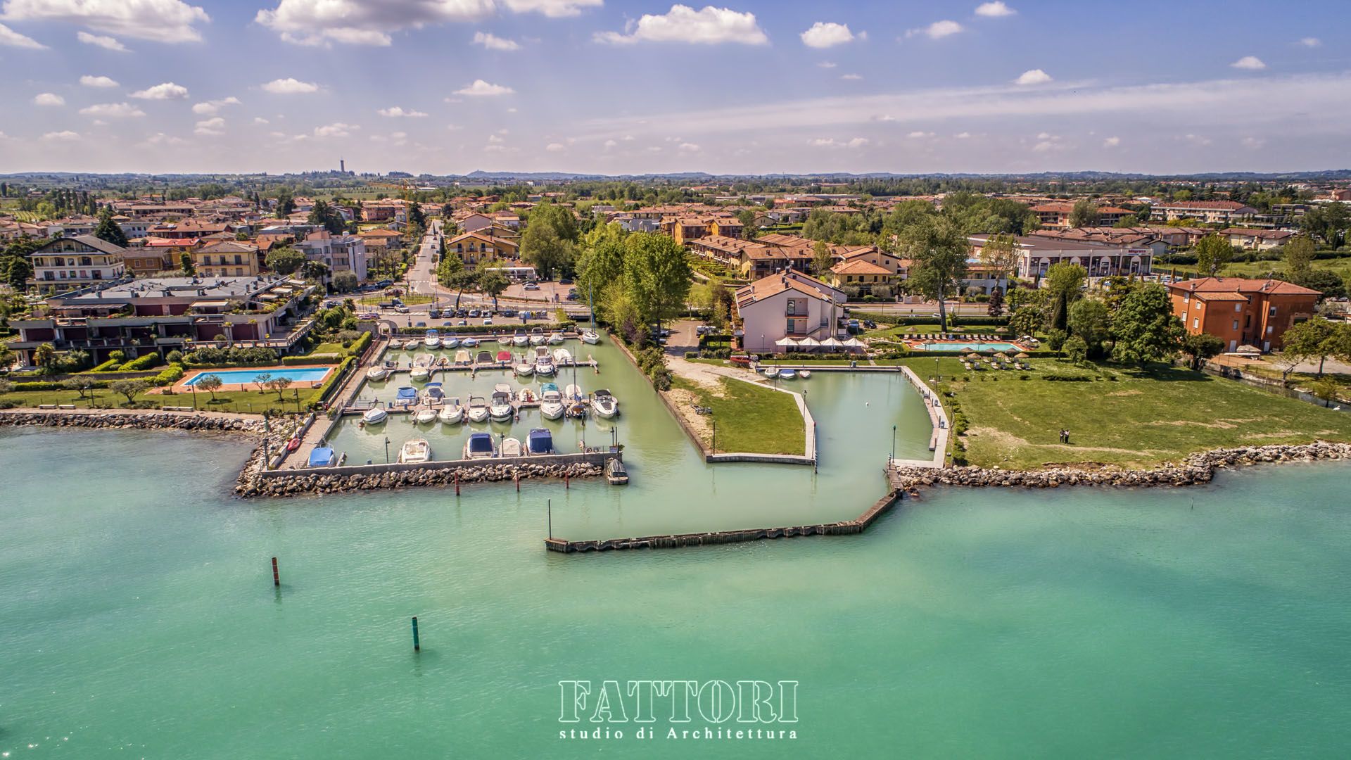 Studio di Architettura Fattori Fausto - Porto Riel - progetto porto privato sirmione lago di garda