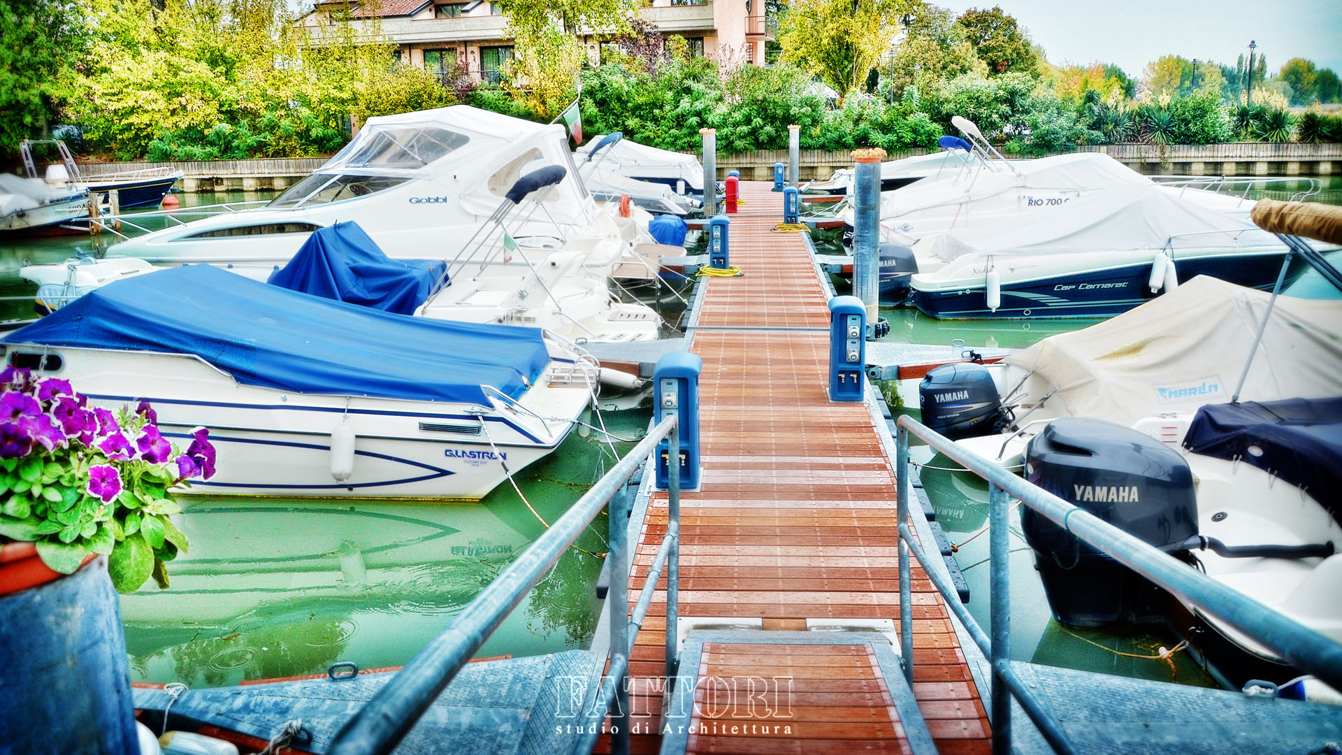Studio di Architettura Fattori Fausto - Porto Riel - progetto porto privato sirmione lago di garda