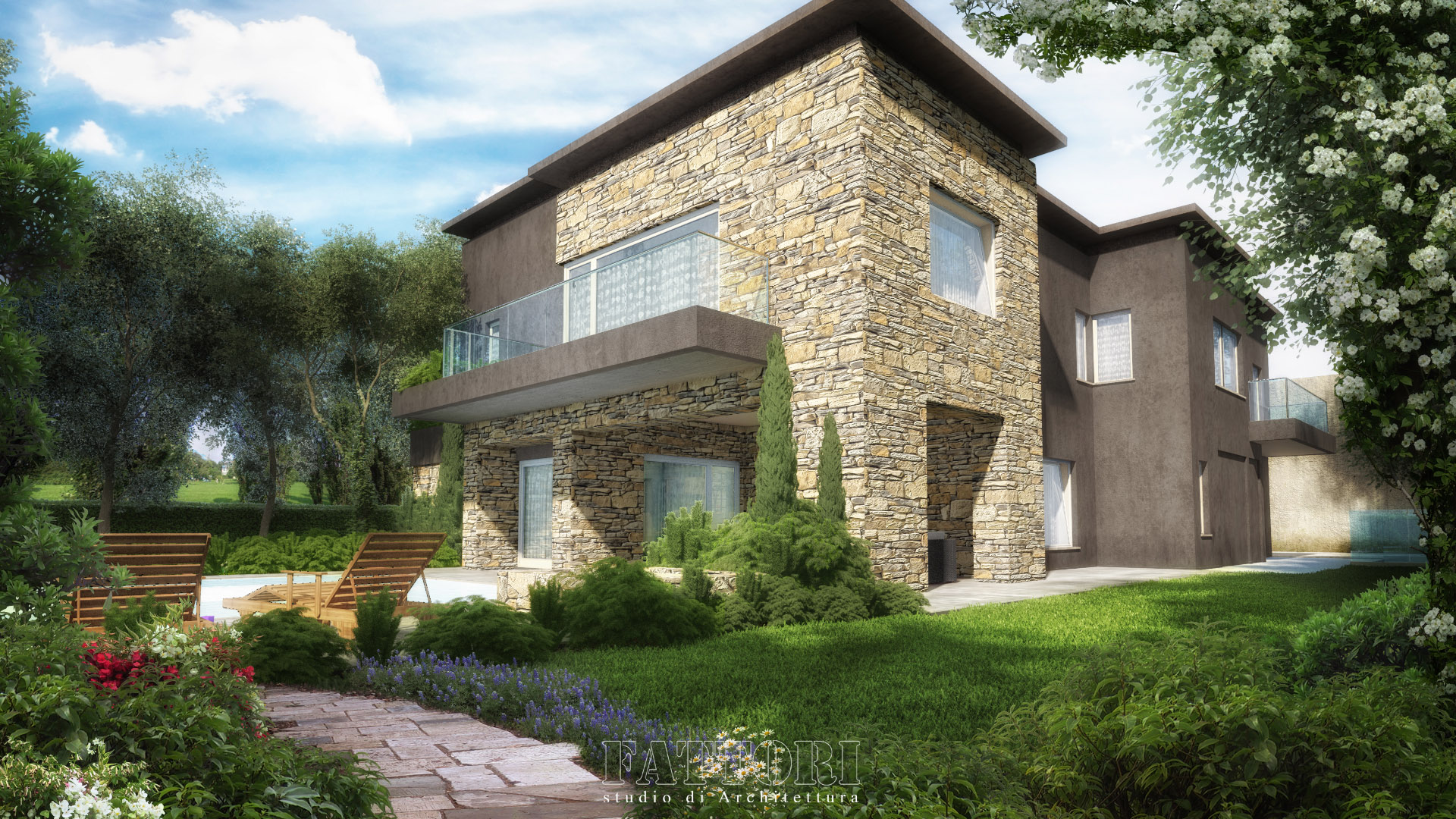 Studio di Architettura Fattori Fausto_progetto villa residenziale_3